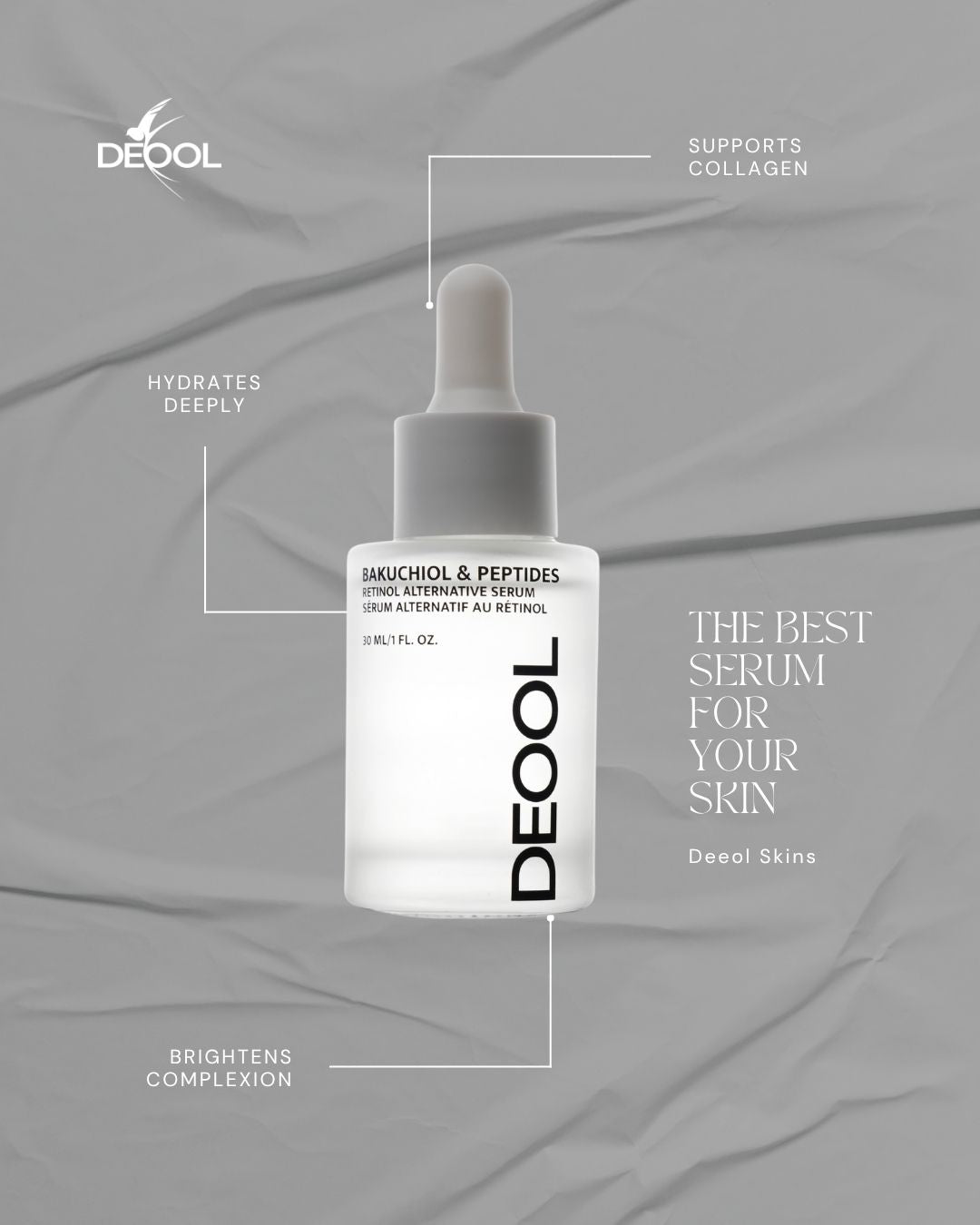 Bakuchiol & Peptides Serum