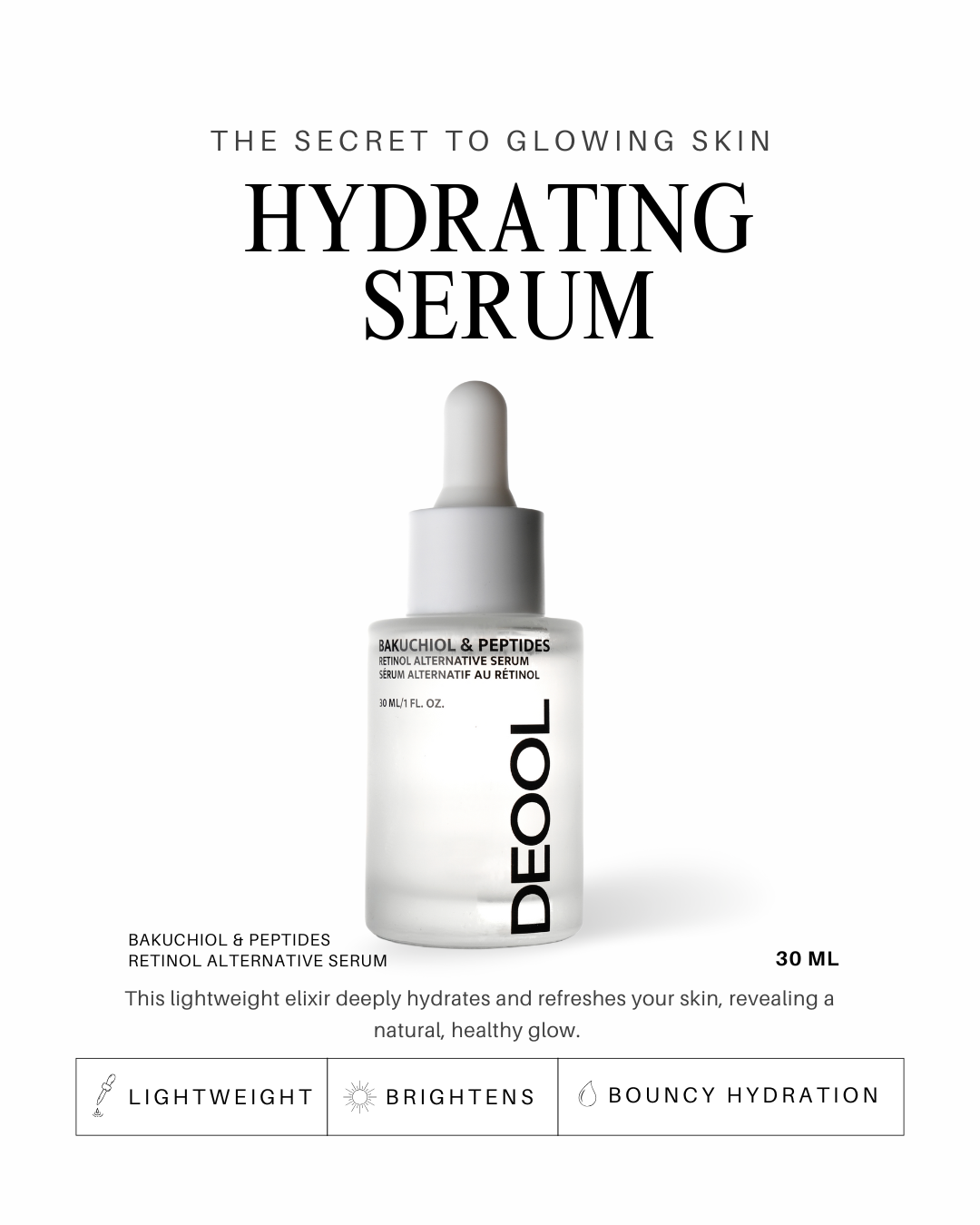 Bakuchiol & Peptides Serum